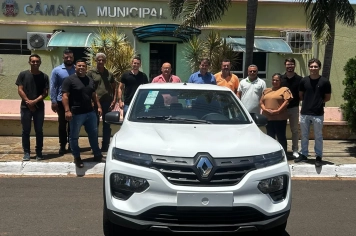 PRESIDENTE CONQUISTA UM VEÍCULO 0 KM.